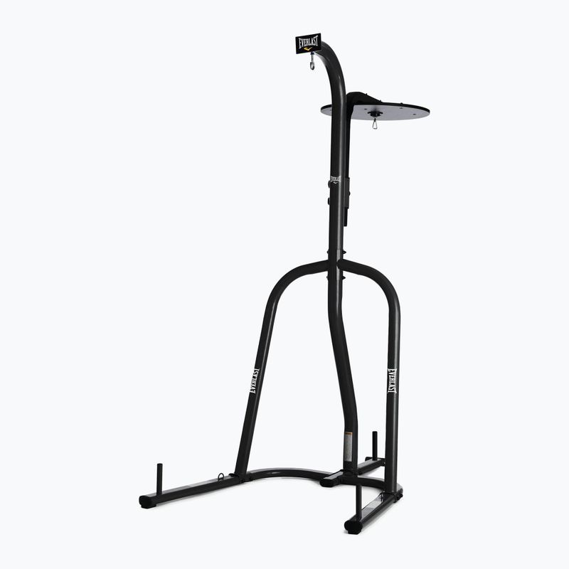 Construcție în picioare pentru sac și pară de box cu vizieră EVERLAST negru EV4813