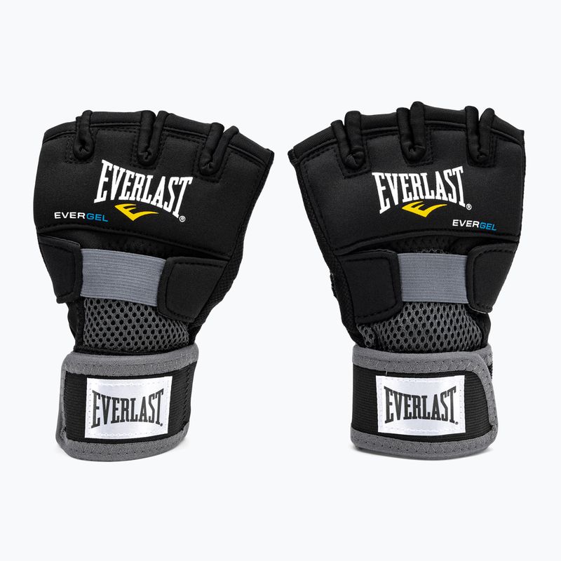 Mănuși strat interior cu gel pentru bărbați EVERLAST, negru, EV4355 BLK-M