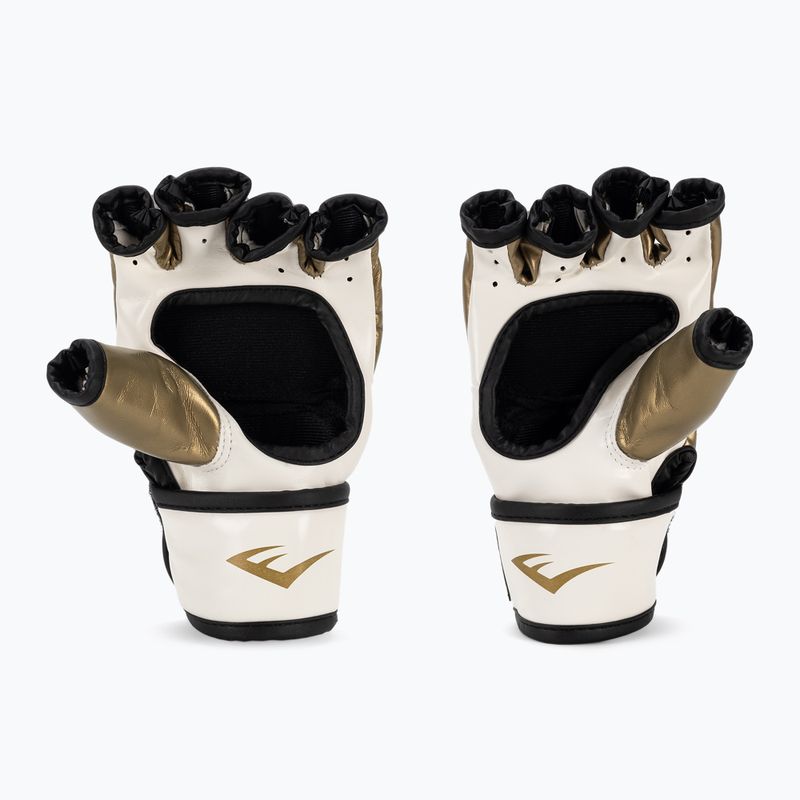 Mănuși de antrenament EVERLAST Everstrike Gloves, alb, EV661 WHT/GOLD-S/M 2