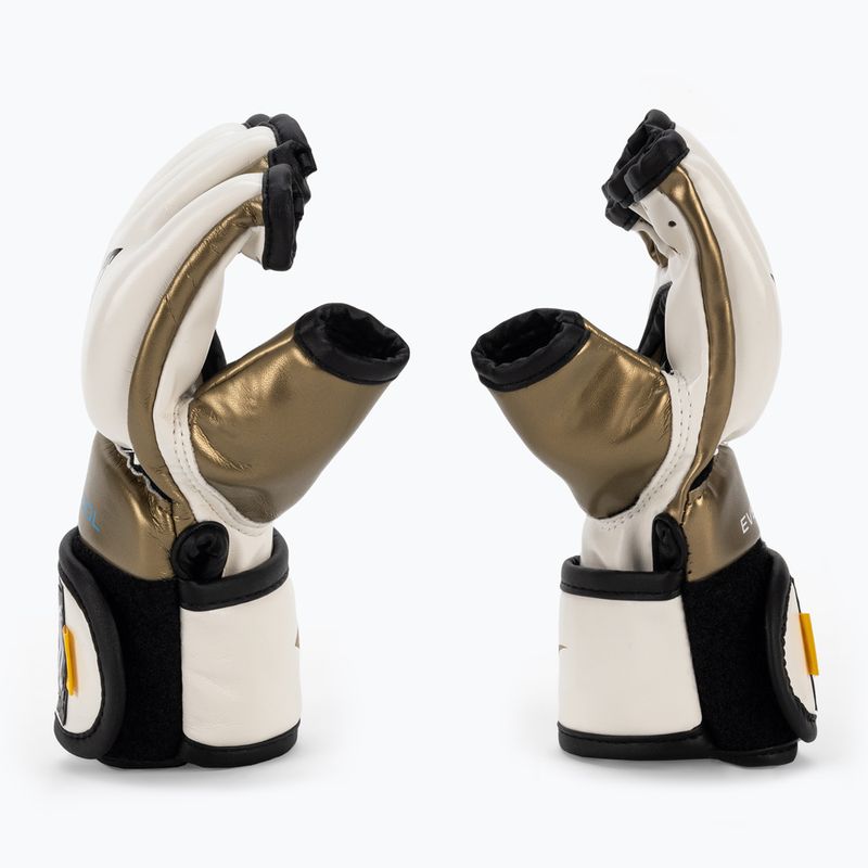 Mănuși de antrenament EVERLAST Everstrike Gloves, alb, EV661 WHT/GOLD-S/M 4