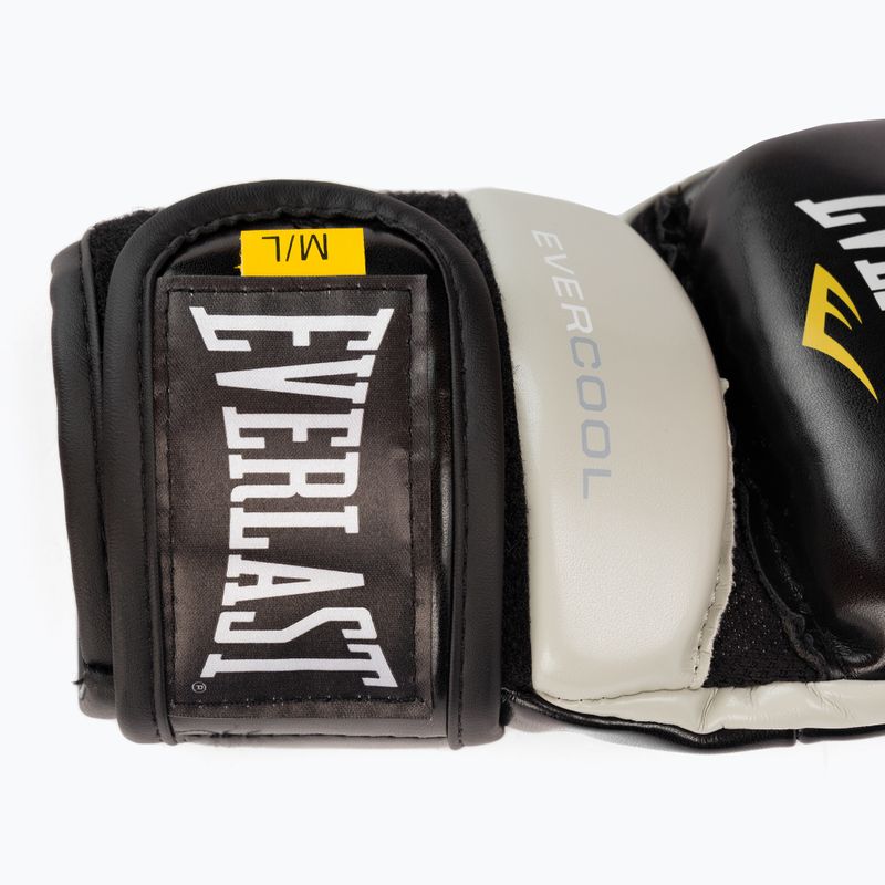 Mănuși de box EVERLAST Everstrike, negru, EV660 BLK/GRY-M/L