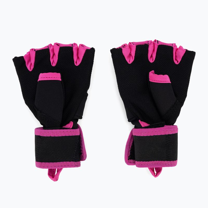 Mănuși strat interior cu gel pentru femei EVERLAST, negru, EV4355 BLK/PINK-S/M 2