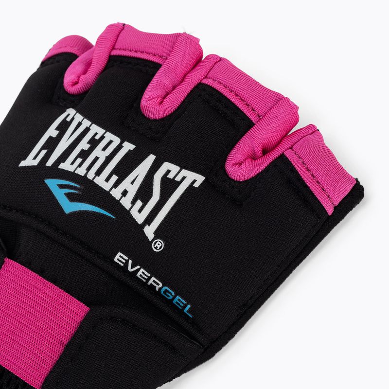 Mănuși strat interior cu gel pentru femei EVERLAST, negru, EV4355 BLK/PINK-S/M 3