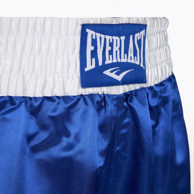 Pantaloni scurți de antrenament pentru bărbați Everlast Trunks Pro blue/white 4