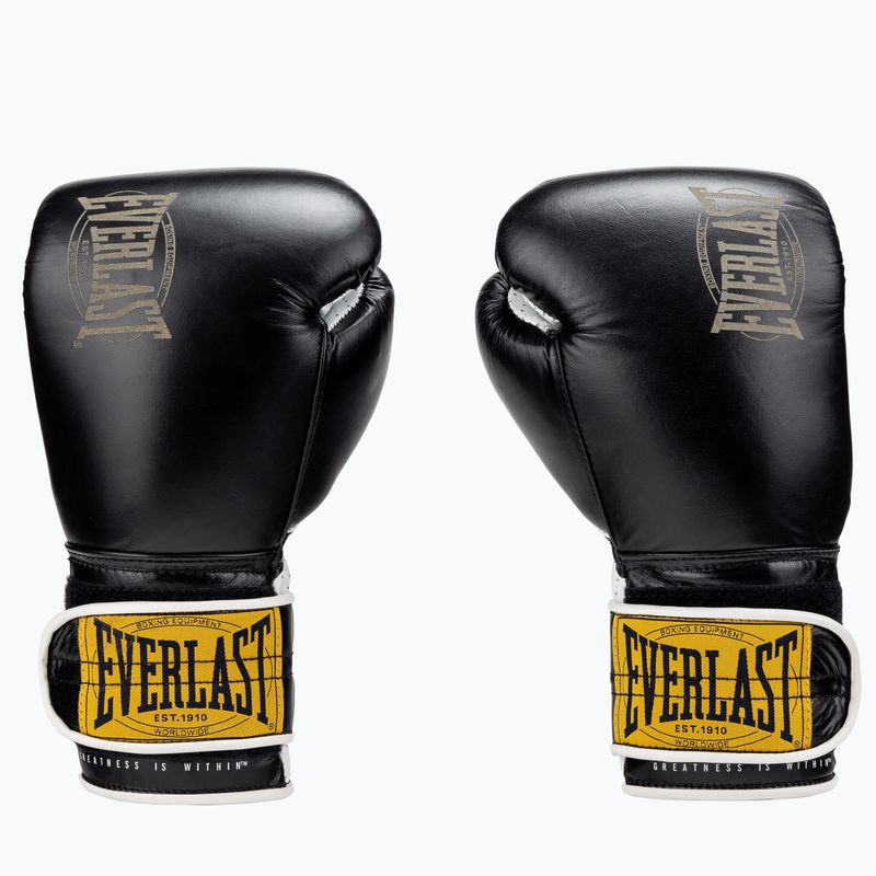 EVERLAST Mănuși de box 1910 Classic Pro Black EV1910PRO BL-12 OZ. 2