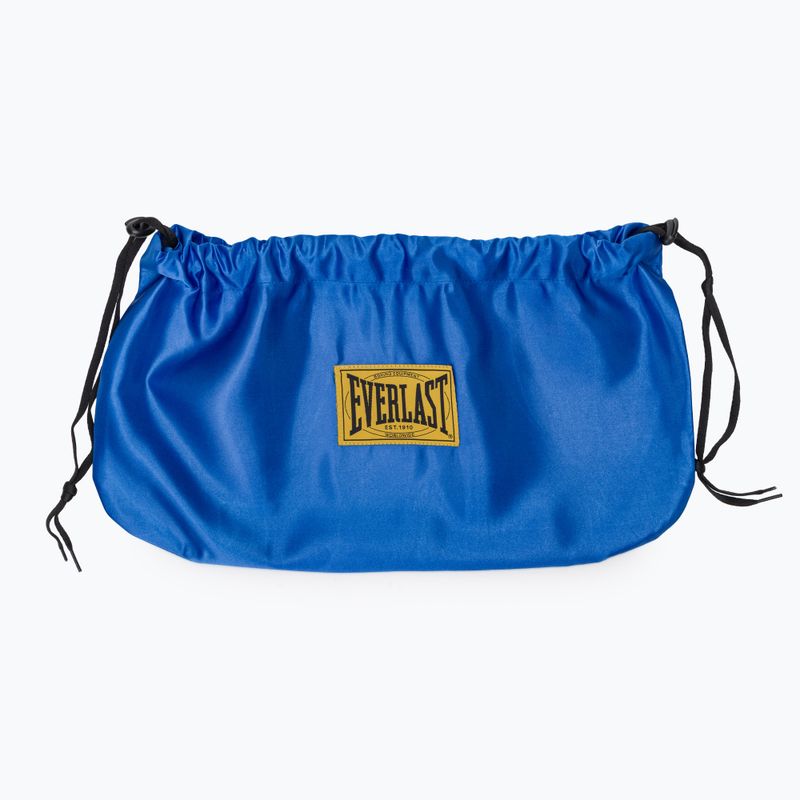 Mănuși de box Everlast Fight Leather blue 7