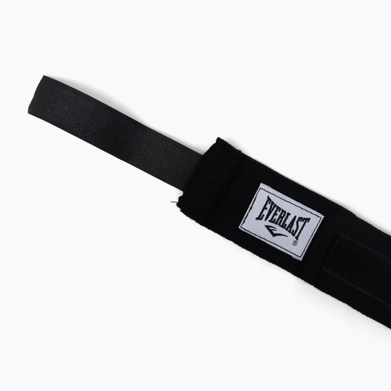 EVERLAST 4345 mănuși de gel cu chingi negre EV4345