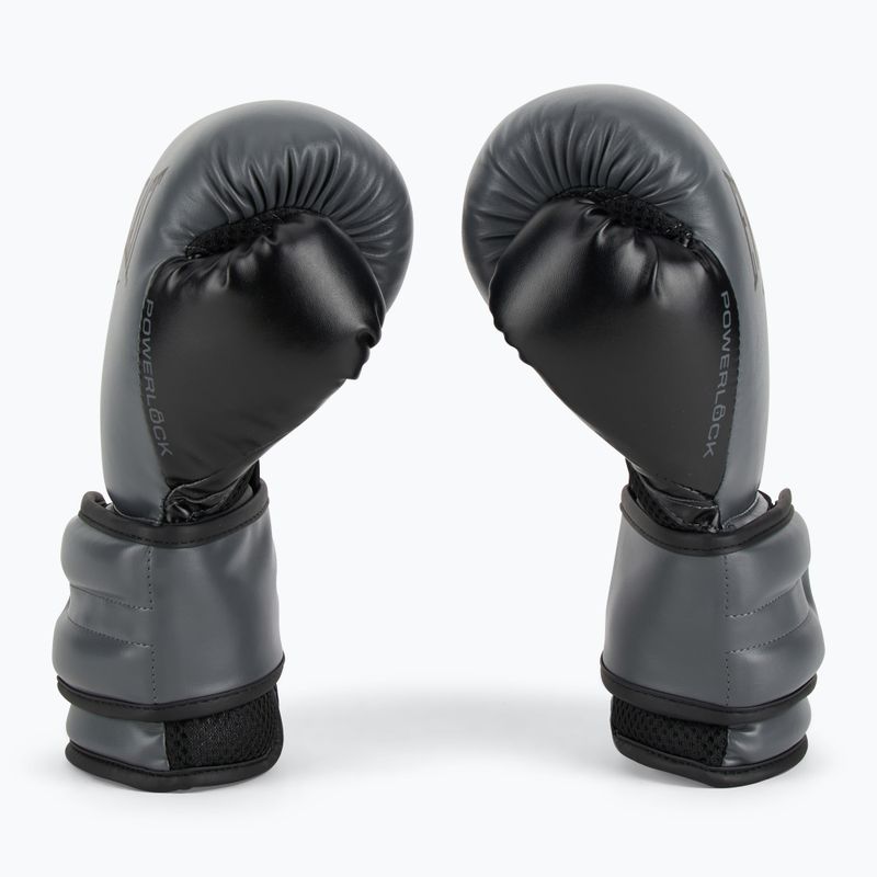 Mănuși de box  Everlast Powerlock 2 charocal 4