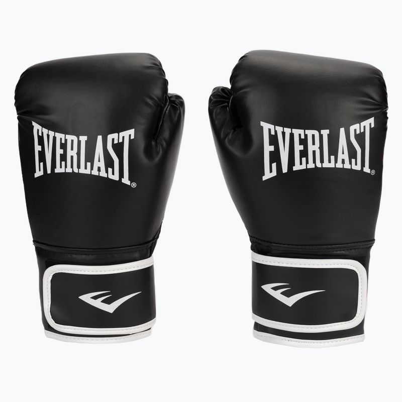 Mănuși de box pentru bărbați EVERLAST Core 2, negru, EV2100 BLK-S/M