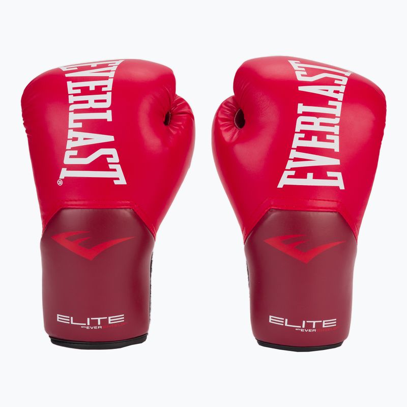 Mănuși de box pentru bărbați EVERLAST Pro Style Elite 8, roșu, EV2500 FL RED-10 oz.