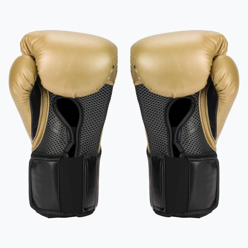 Mănuși de box pentru bărbați EVERLAST Pro Style Elite 12, auriu, EV2500 GOLD-10 oz. 2