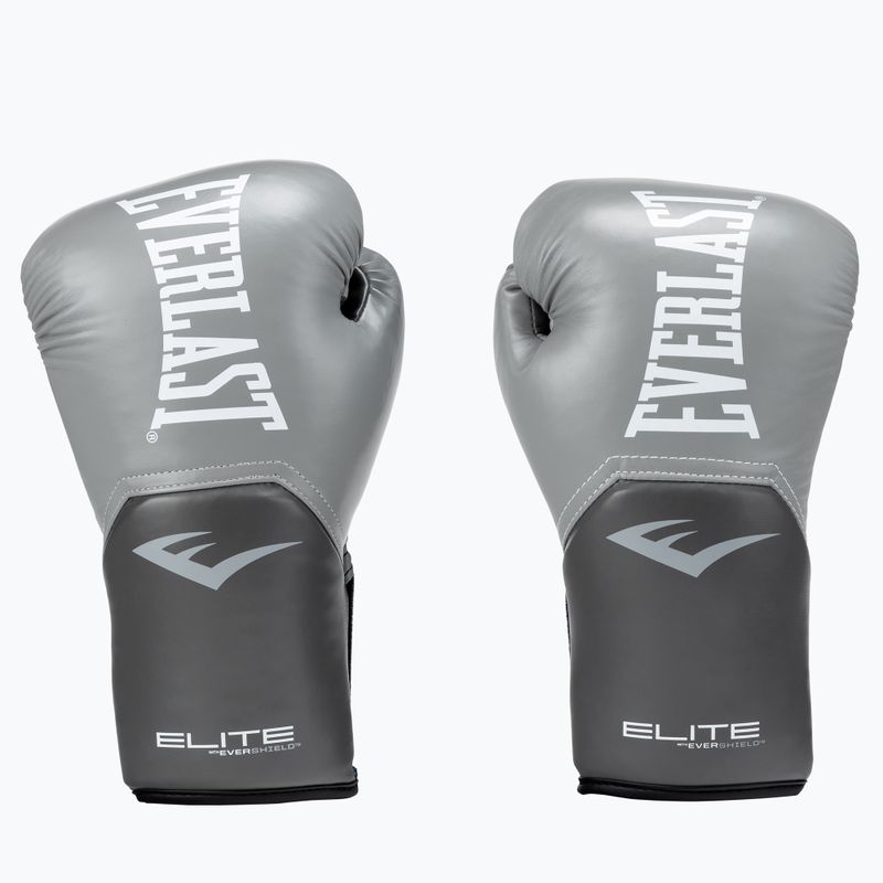 EVERLAST Pro Style Elite 2 mănuși de box gri EV2500 GREY-12 OZ.