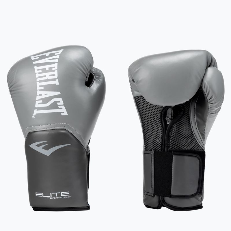 EVERLAST Pro Style Elite 2 mănuși de box gri EV2500 GREY-12 OZ. 3