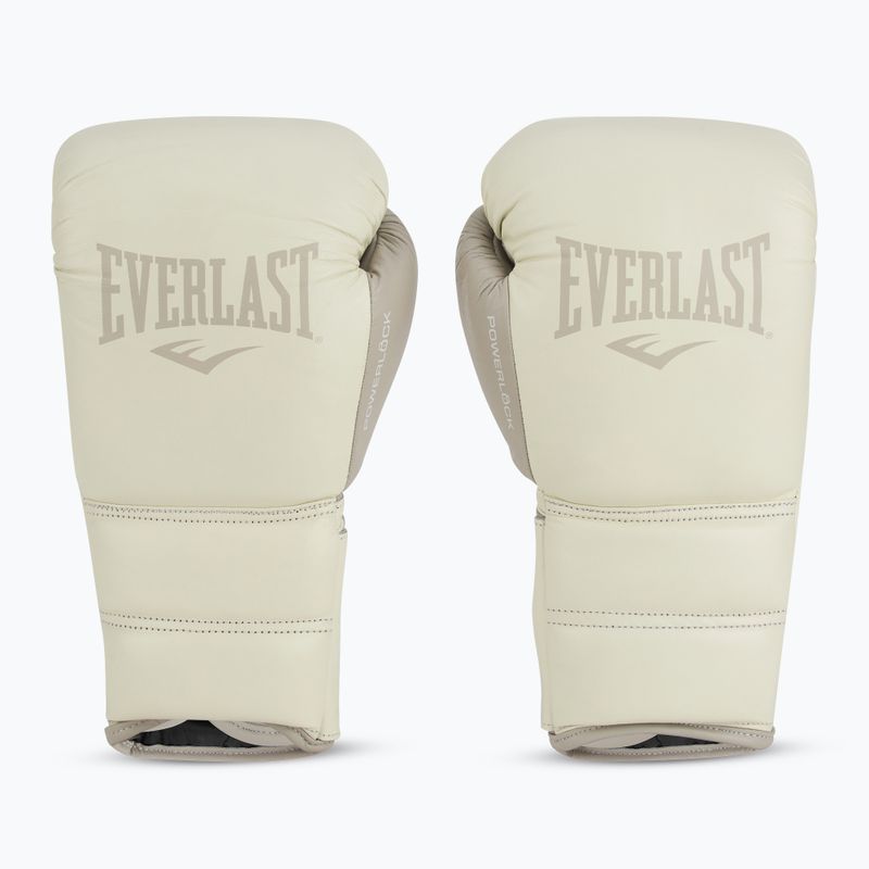 Mănuși de box Everlast Powerlock 2 Laced Pro Training white 2