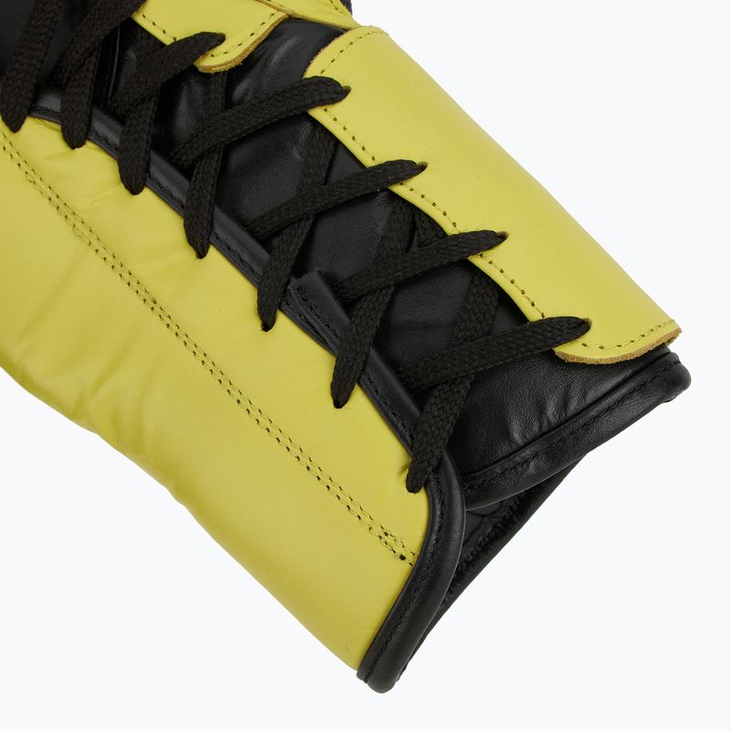 Mănuși de box Everlast Powerlock 2 Laced Pro Training neon yellow 6