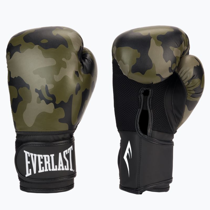 Mănuși de box EVERLAST Spark, verde, EV2150 CAMO-12 oz 3