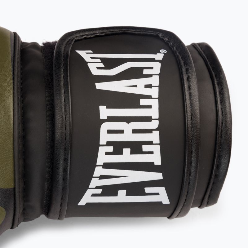 Mănuși de box EVERLAST Spark, verde, EV2150 CAMO-12 oz 5