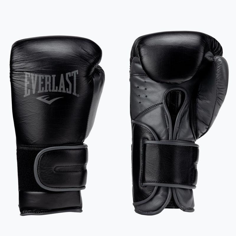 EVERLAST Power Lock 2 Premium mănuși de cutie neagră EV2272 3