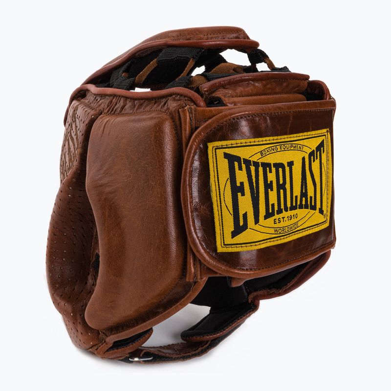 Cască de box Everlast 1910 PRO maro 4660 3