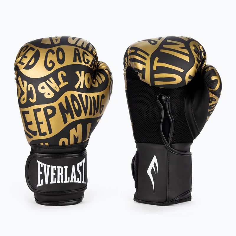 Everlast Spark Spark negru/aur mănuși de box EV2150 BLK/GLD 3