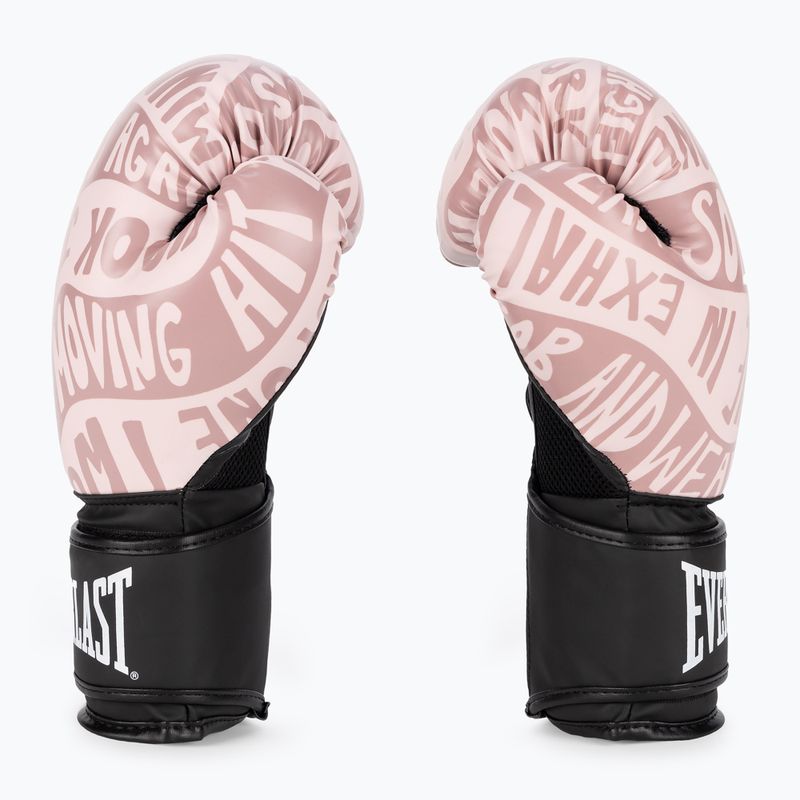 Mănuși de box pentru femei Everlast Spark Spark roz/auriu EV2150 PNK/GLD