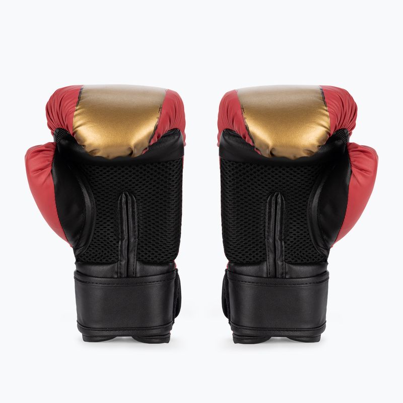 Everlast Prospect 2 roșu/auriu mănuși de box pentru copii EV4602 RED/GLD 2