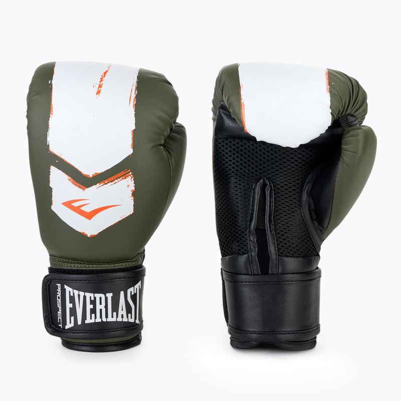 Mănuși de box Everlast Prospect 2 green/white 3