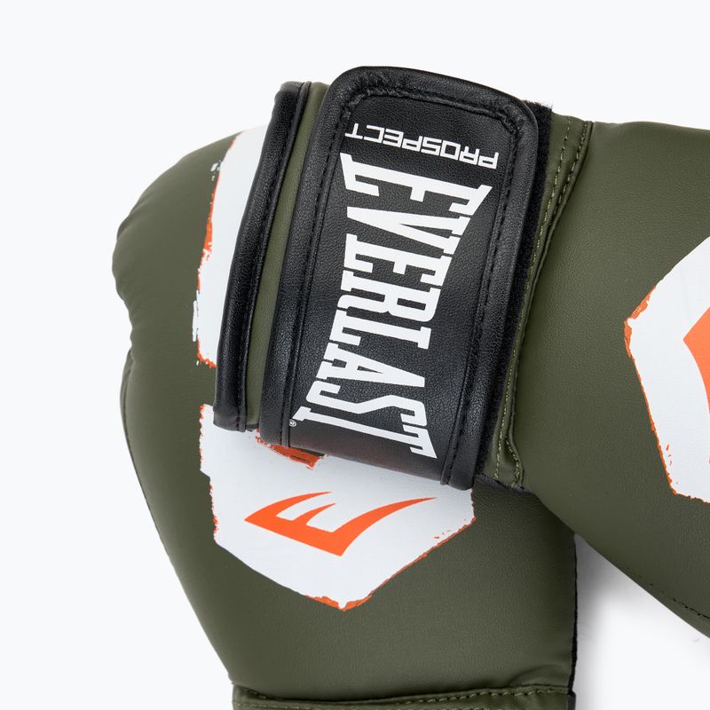 Mănuși de box Everlast Prospect 2 green/white 5