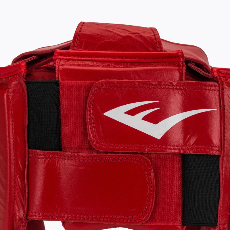 Cască de box Everlast Amateur Competition Headgear red 5