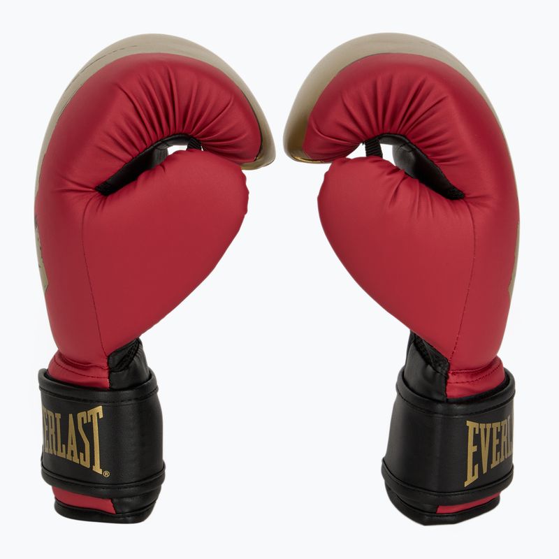 Set de box Everlast Prospect 2 Cască+ scuturi+ mănuși red/gold 4