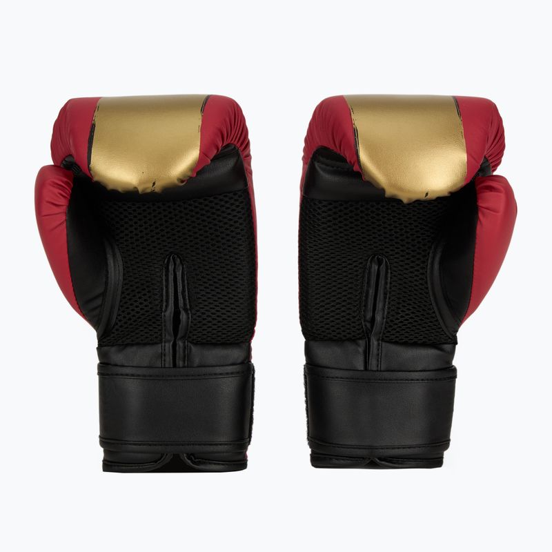 Set de box Everlast Prospect 2 Cască+ scuturi+ mănuși red/gold 5