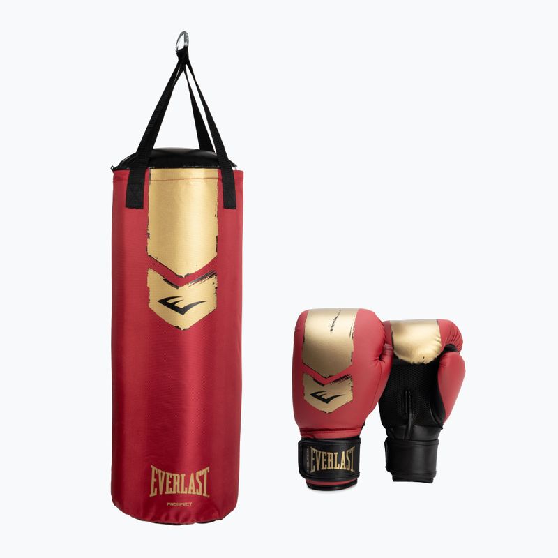 Set de box Everlast Prospect 2 Heavy Bag red/gold