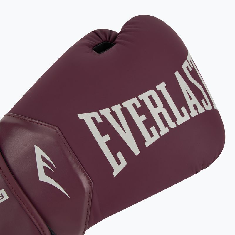 Mănuși de box  Everlast Pro Style Elite 2 maroon 5