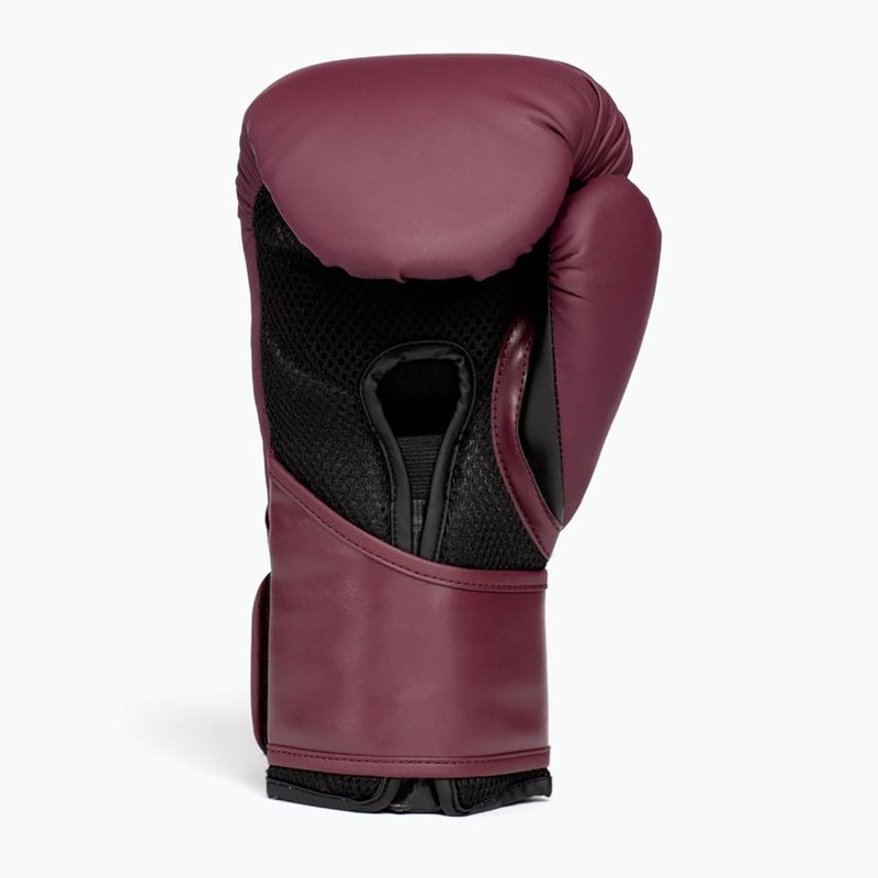Mănuși de box  Everlast Pro Style Elite 2 maroon 10