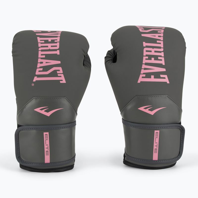 Mănuși de box  Everlast Pro Style Elite 2 grey/pink 2
