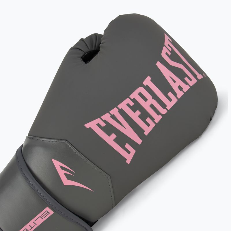 Mănuși de box  Everlast Pro Style Elite 2 grey/pink 5