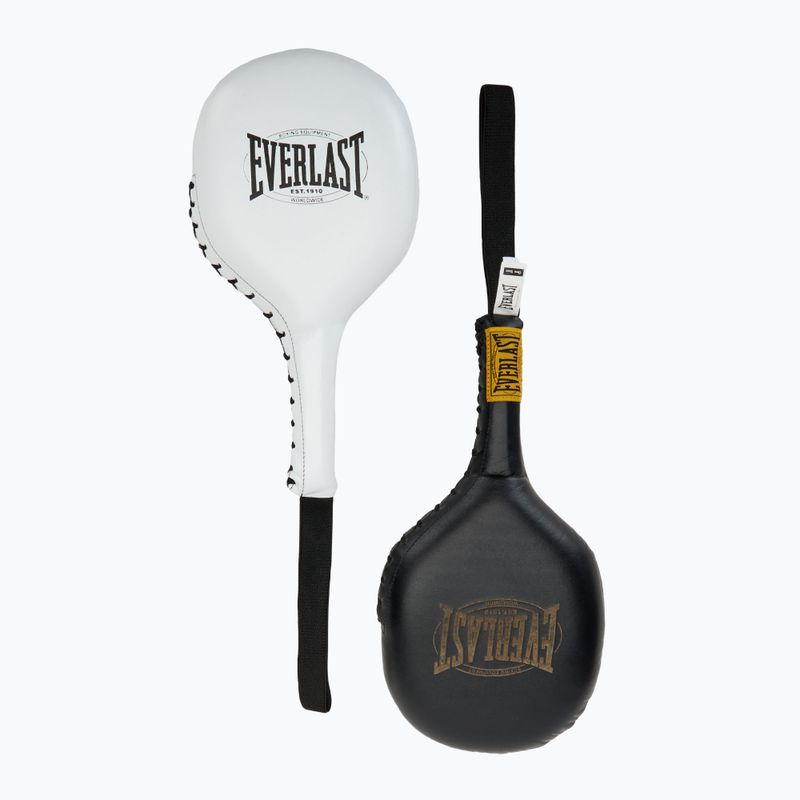 Scuturi de antrenament Everlast Striking Paddles 2 szt. black/white 2