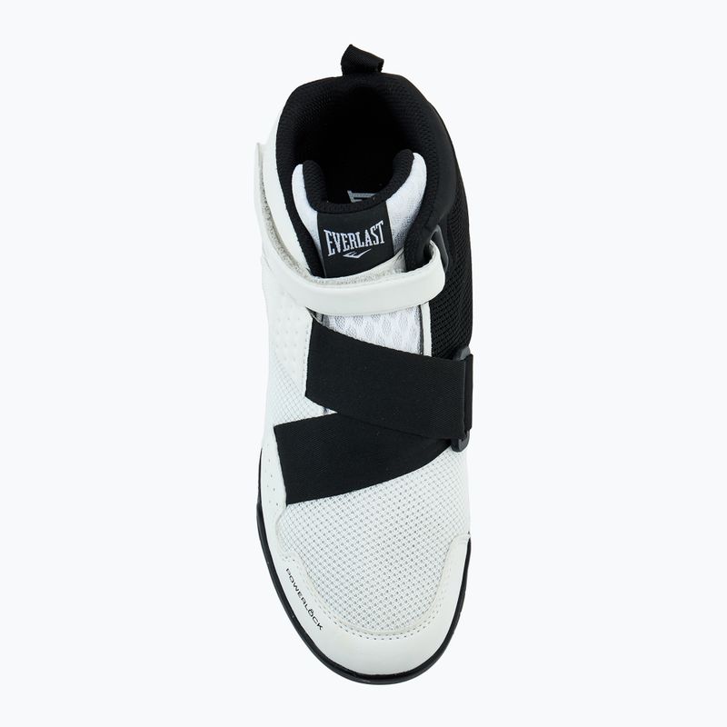 Încălțăminte de box pentru bărbați Everlast Powerlock X-Trainer white 5