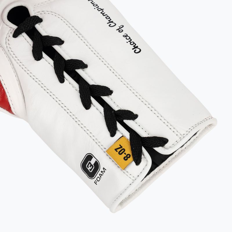 Mănuși de box Everlast Powerlock OG Pro Fight red/white 6