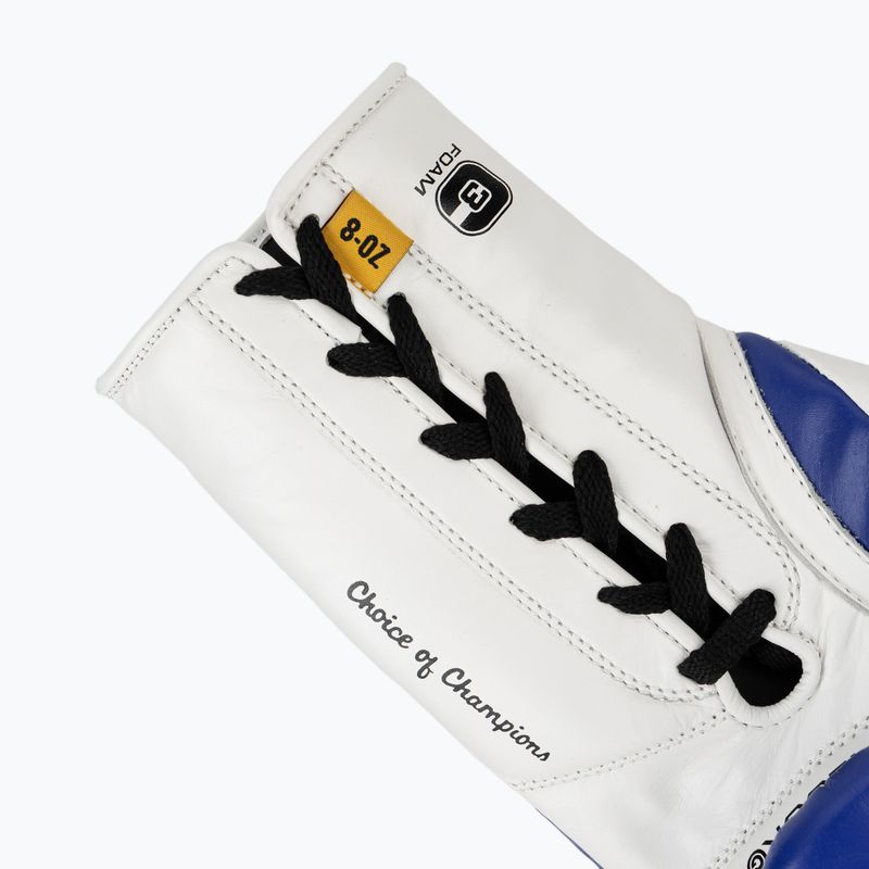 Mănuși de box Everlast Powerlock OG Pro Fight blue/white 6