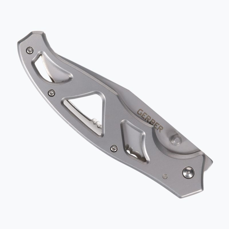 Gerber Paraframe II Folder Folder cuțit turistic Cuțit zimțat argintiu 31-003619 2