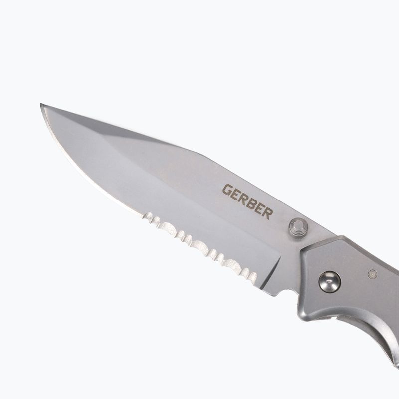 Gerber Paraframe II Folder Folder cuțit turistic Cuțit zimțat argintiu 31-003619 3