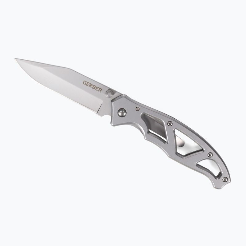 Gerber Paraframe I Folder Folder Fine Edge cuțit de drumeție argint 31-003626