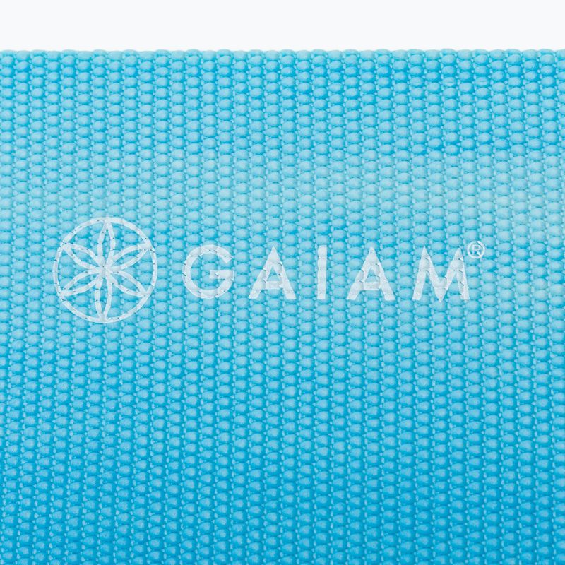 Covoraș de yoga Gaiam Tie Dye albastru 54844 4