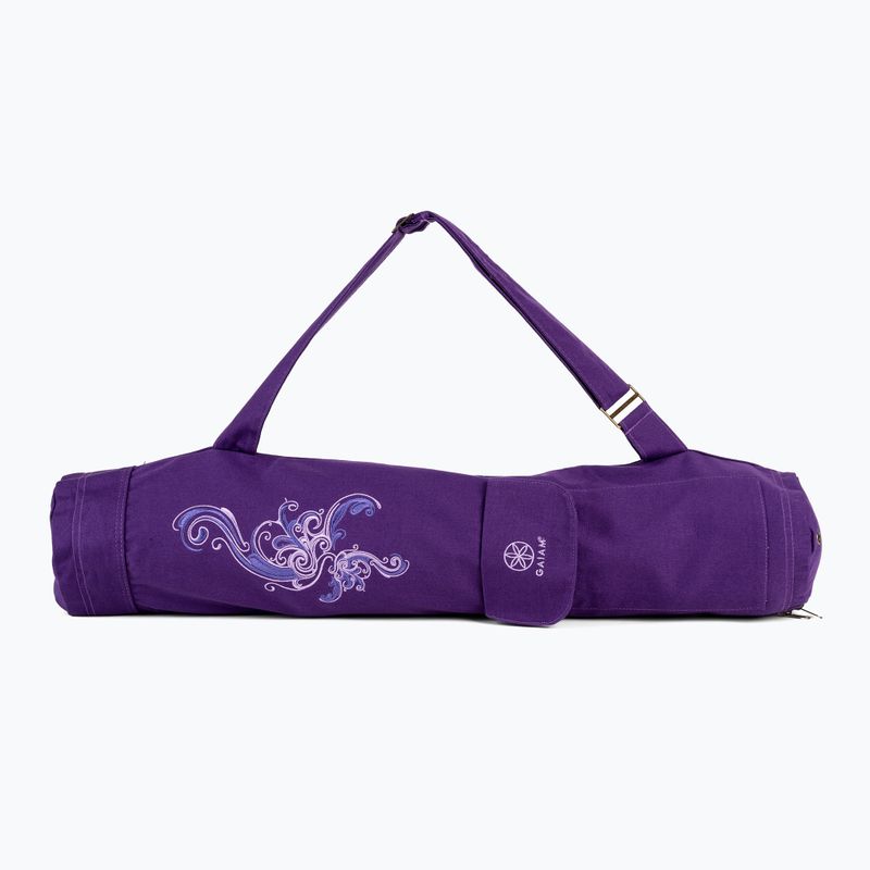 Husă de saltea cu bretea Gaiam Deep Plum, mov, 61338  2