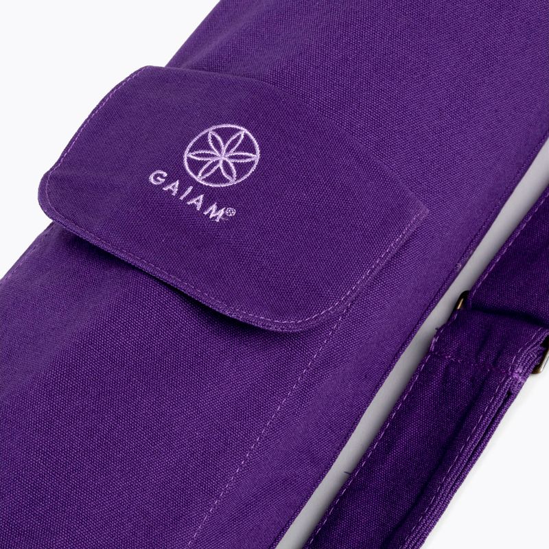 Husă de saltea cu bretea Gaiam Deep Plum, mov, 61338  4