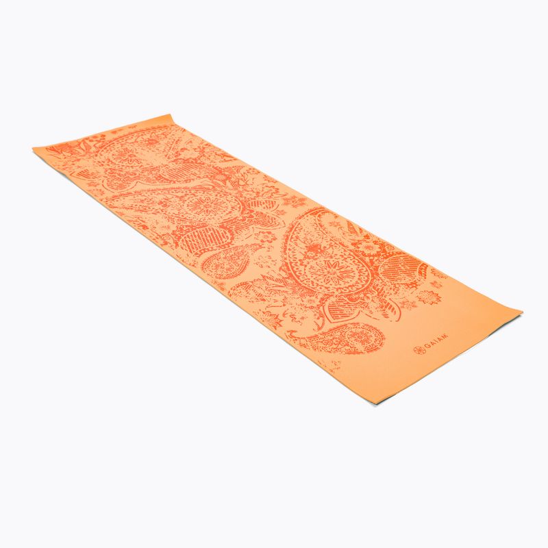 Covoraș de yoga Gaiam Elephant galben 61547