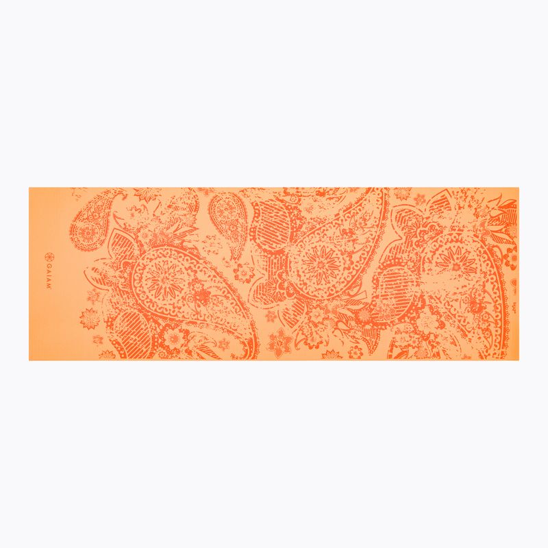 Covoraș de yoga Gaiam Elephant galben 61547 2