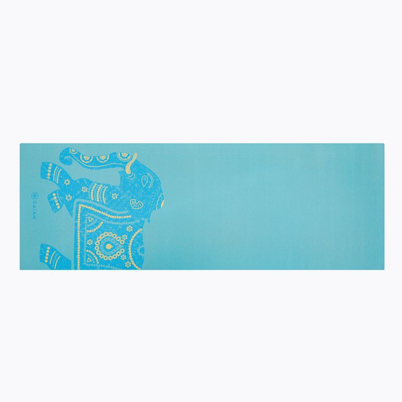 Covoraș de yoga Gaiam Elephant galben 61547 3