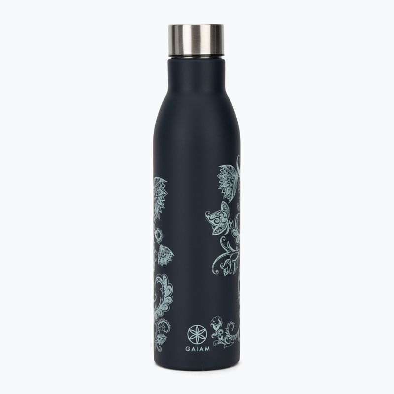 Sticlă Gaiam Easy Grip 740 ml spring paisley 2